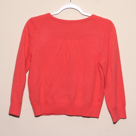 Boden Cashmere Cropped Cardigan Sweater Size 8 - Picture 2 of 7